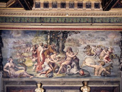 The First Fruits from Earth Offered to Saturn by Giorgio Vasari